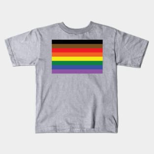 Philadelphia People Of Color Inclusive Flag Kids T-Shirt